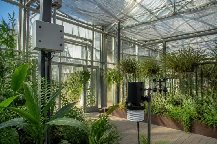 Smart garden klimaatbeheersing